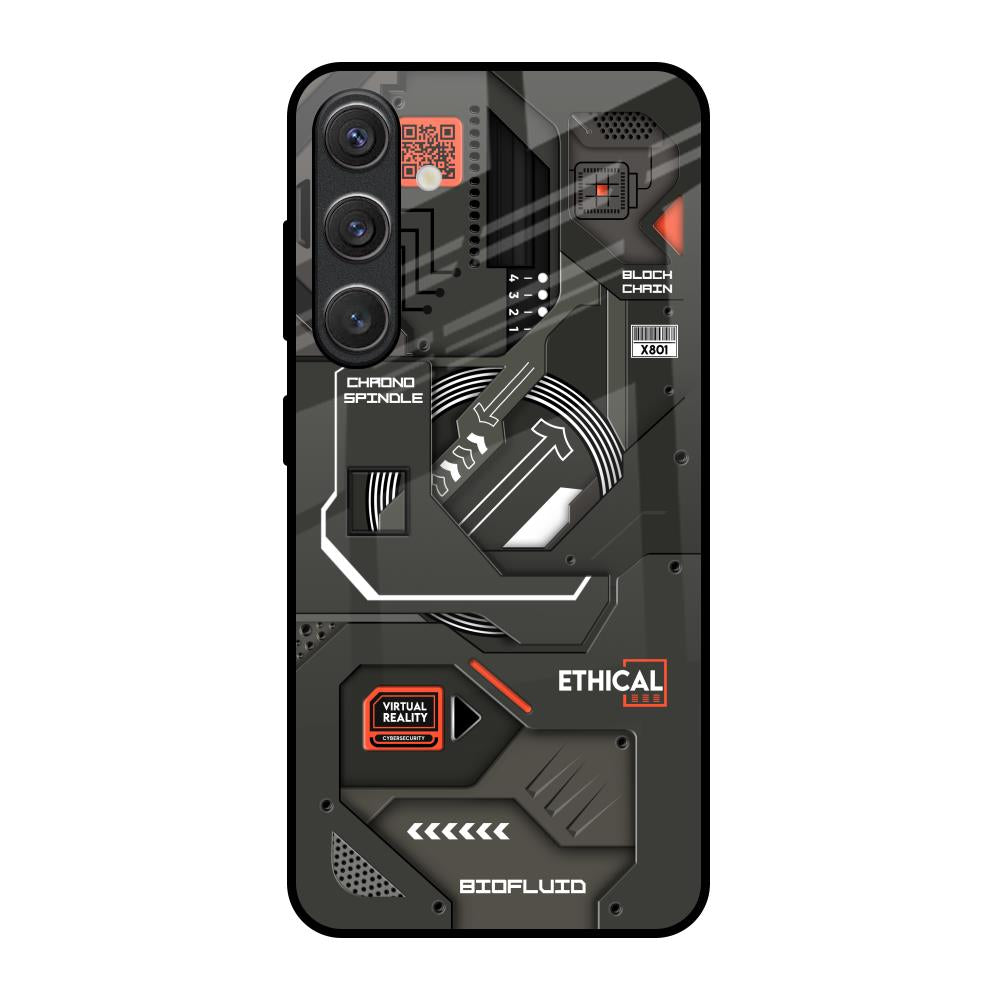 Tech Aesthetics Samsung Galaxy S25 5G Glass Back Cover Online