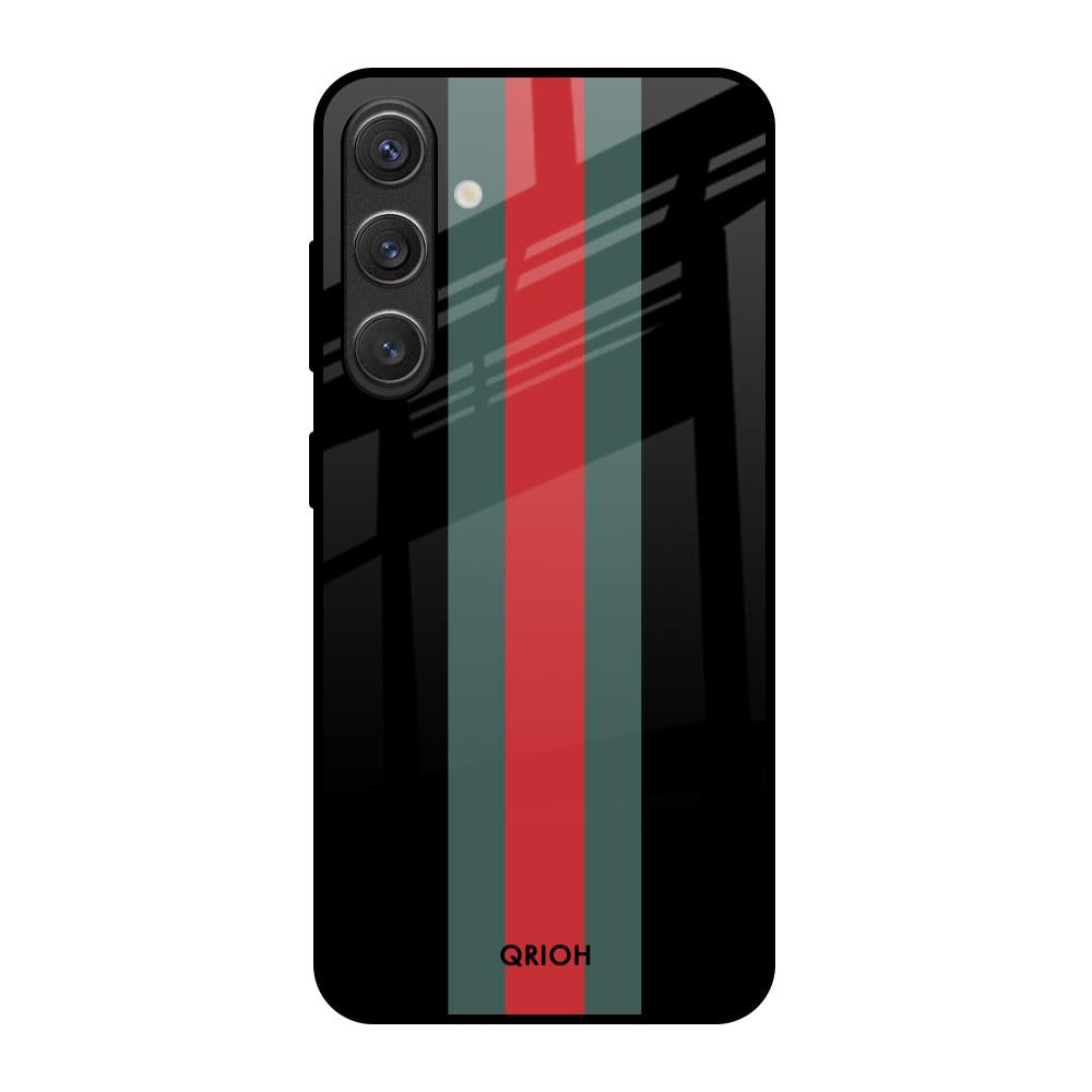 Vertical Stripes Samsung Galaxy S25 5G Glass Back Cover Online