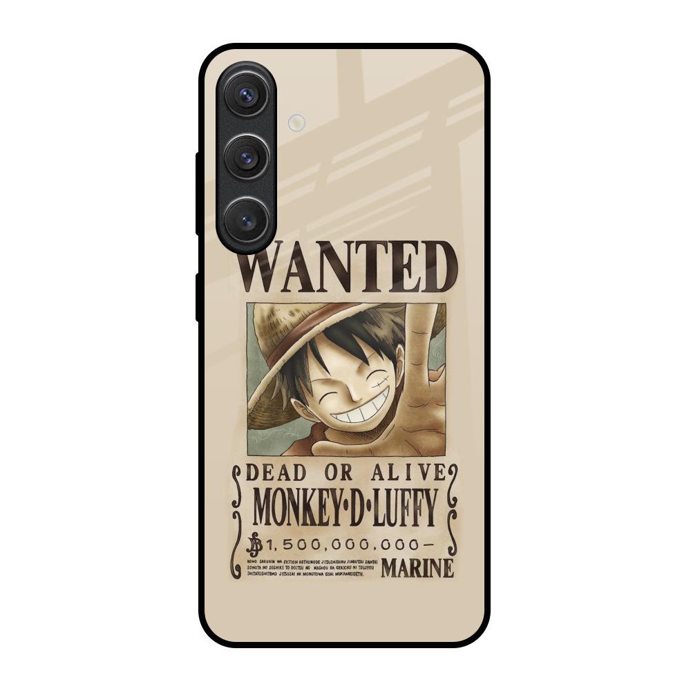 Luffy Wanted Samsung Galaxy S25 5G Glass Back Cover Online