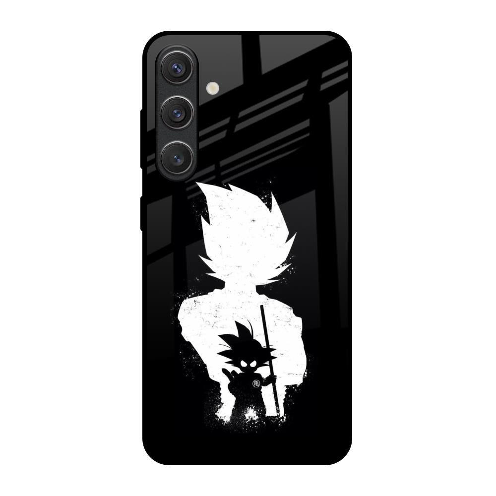 Monochrome Goku Samsung Galaxy S25 5G Glass Back Cover Online