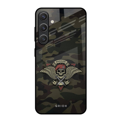 Army Warrior Samsung Galaxy S25 5G Glass Back Cover Online