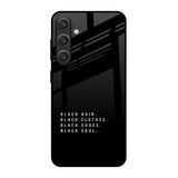 Black Soul Samsung Galaxy S25 5G Glass Back Cover Online