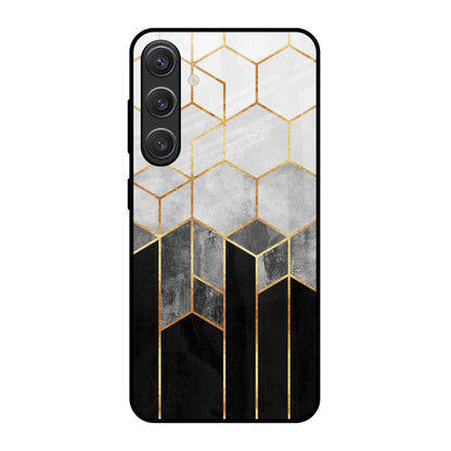 Tricolor Pattern Samsung Galaxy S25 5G Glass Back Cover Online