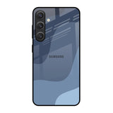 Navy Blue Ombre Samsung Galaxy S25 5G Glass Back Cover Online