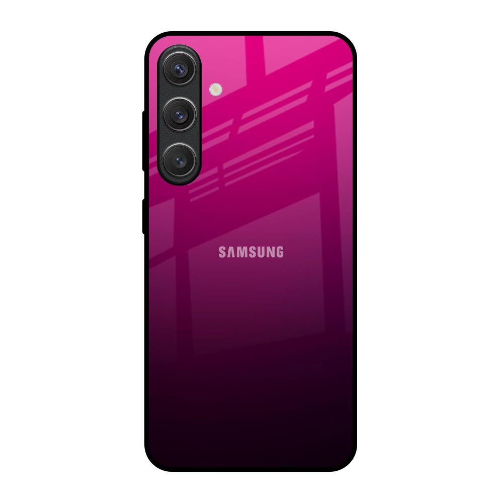 Purple Ombre Pattern Samsung Galaxy S25 5G Glass Back Cover Online