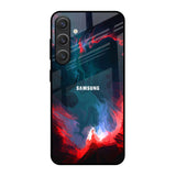 Brush Art Samsung Galaxy S25 5G Glass Back Cover Online