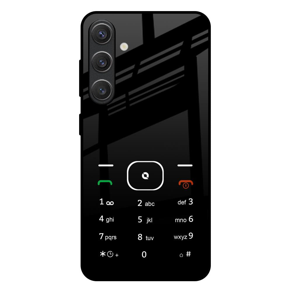 Classic Keypad Pattern Samsung Galaxy S25 Plus 5G Glass Back Cover Online