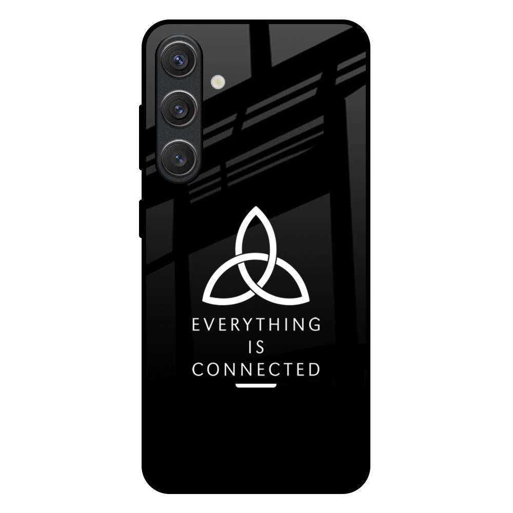 Everything Is Connected Samsung Galaxy S25 Plus 5G Glass Back Cover Online