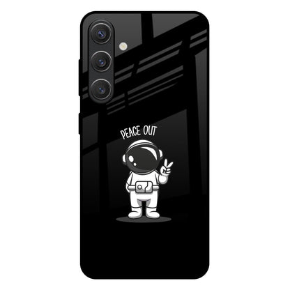 Peace Out Astro Samsung Galaxy S25 Plus 5G Glass Back Cover Online