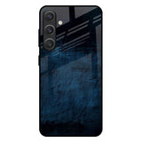 Dark Blue Grunge Samsung Galaxy S25 Plus 5G Glass Back Cover Online