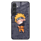 Orange Chubby Samsung Galaxy S25 Plus 5G Glass Back Cover Online