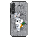 Cute Baby Bunny Samsung Galaxy S25 Plus 5G Glass Back Cover Online