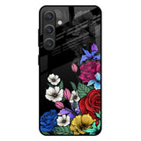 Rose Flower Bunch Art Samsung Galaxy S25 Plus 5G Glass Back Cover Online