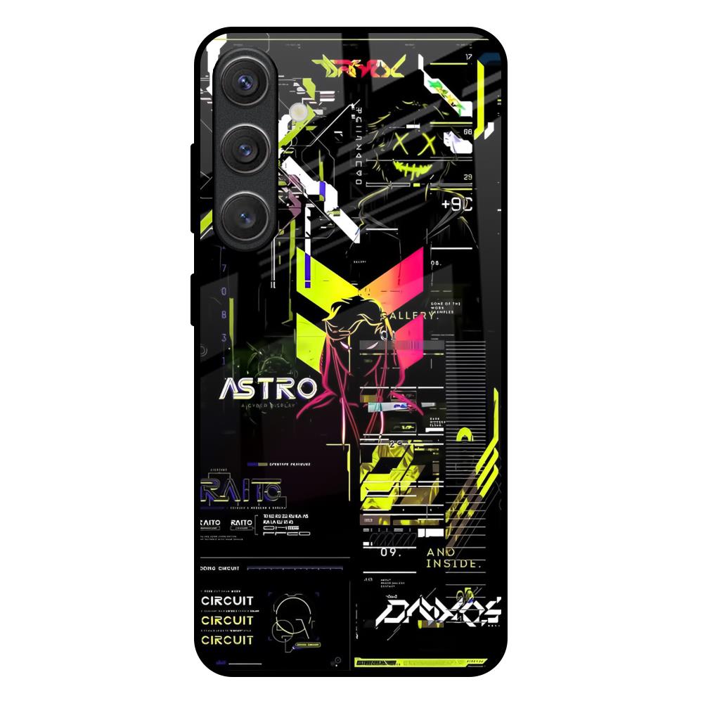 Astro Glitch Samsung Galaxy S25 Plus 5G Glass Back Cover Online