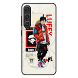 Bape Luffy Samsung Galaxy S25 Plus 5G Glass Back Cover Online