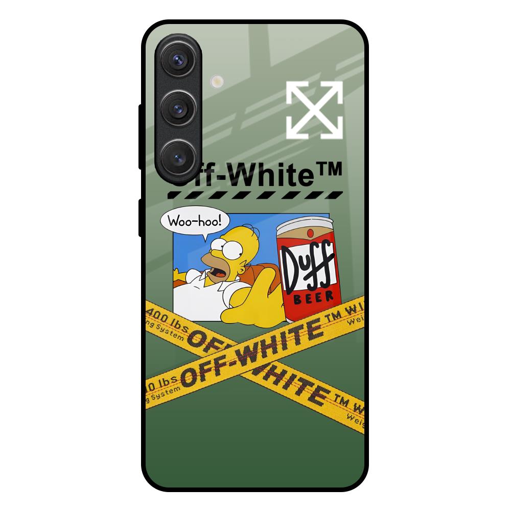 Duff Beer Samsung Galaxy S25 Plus 5G Glass Back Cover Online