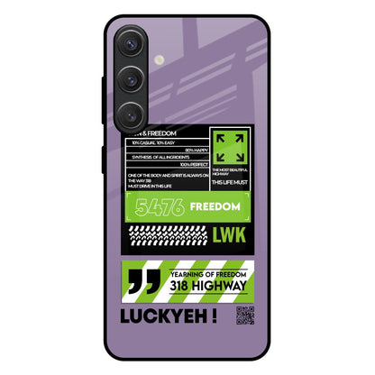 Run & Freedom Samsung Galaxy S25 Plus 5G Glass Back Cover Online