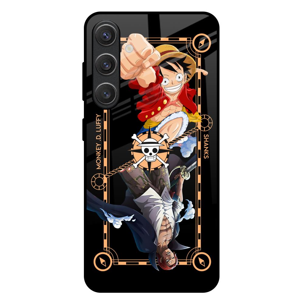 Shanks & Luffy Samsung Galaxy S25 Plus 5G Glass Back Cover Online