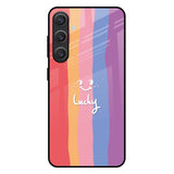 Lucky Abstract Samsung Galaxy S25 Plus 5G Glass Back Cover Online
