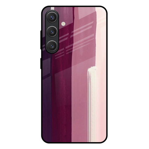 Brush Stroke Art Samsung Galaxy S25 Plus 5G Glass Back Cover Online