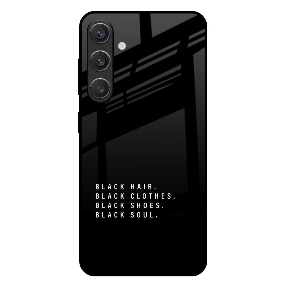 Black Soul Samsung Galaxy S25 Plus 5G Glass Back Cover Online