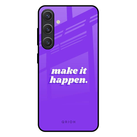 Make it Happen Samsung Galaxy S25 Plus 5G Glass Back Cover Online