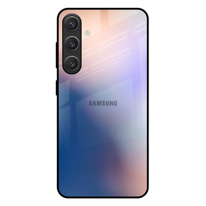Blue Mauve Gradient Samsung Galaxy S25 Plus 5G Glass Back Cover Online