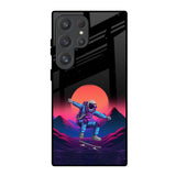 Retro Astronaut Samsung Galaxy S25 Ultra 5G Glass Back Cover Online