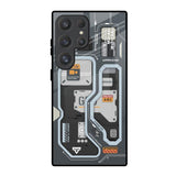 Retro Futuristic Samsung Galaxy S25 Ultra 5G Glass Back Cover Online