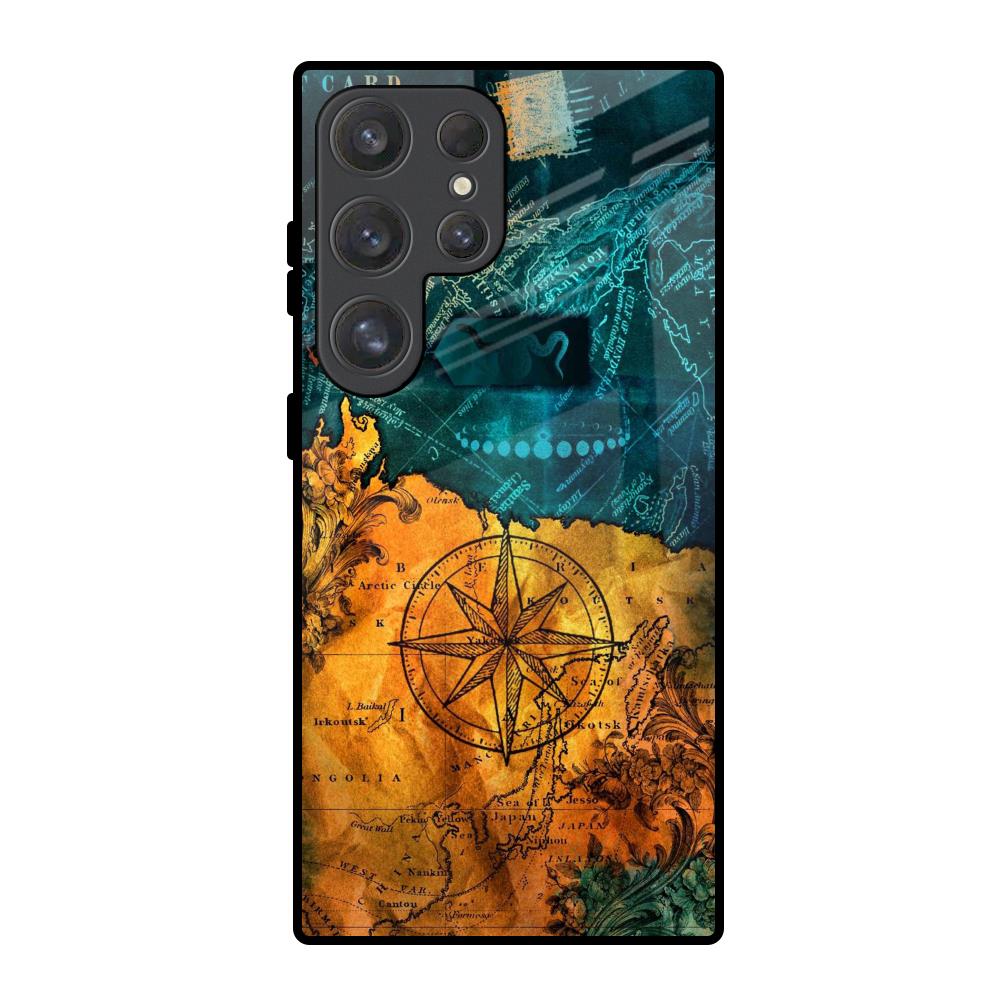 Architecture Map Samsung Galaxy S25 Ultra 5G Glass Back Cover Online