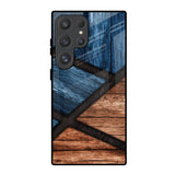 Wooden Tiles Samsung Galaxy S25 Ultra 5G Glass Back Cover Online