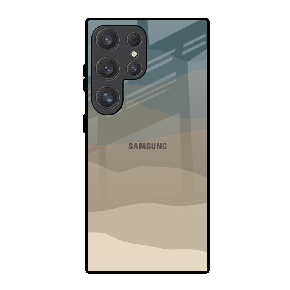 Abstract Mountain Pattern Samsung Galaxy S25 Ultra 5G Glass Back Cover Online