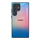 Blue & Pink Ombre Samsung Galaxy S25 Ultra 5G Glass Back Cover Online
