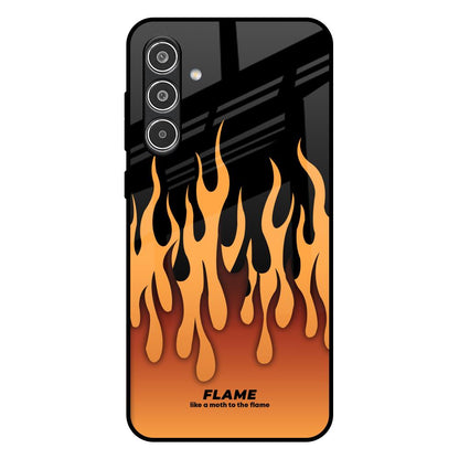 Fire Flame Samsung Galaxy A56 5G Glass Back Cover Online