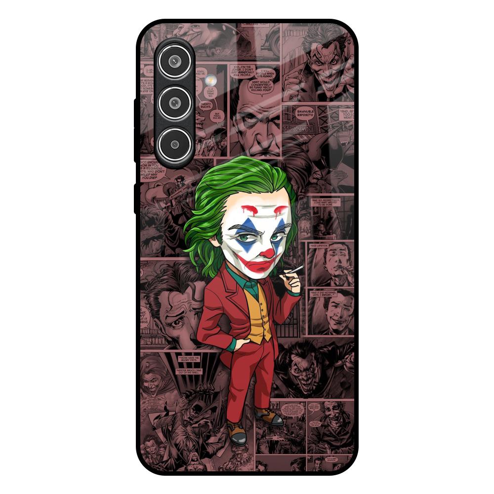 Joker Cartoon Samsung Galaxy A56 5G Glass Back Cover Online