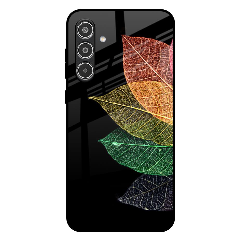 Colorful Leaves Samsung Galaxy A56 5G Glass Back Cover Online