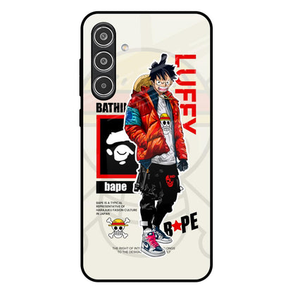 Bape Luffy Samsung Galaxy A56 5G Glass Back Cover Online
