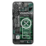 Green Camo Circuit Samsung Galaxy A56 5G Glass Back Cover Online