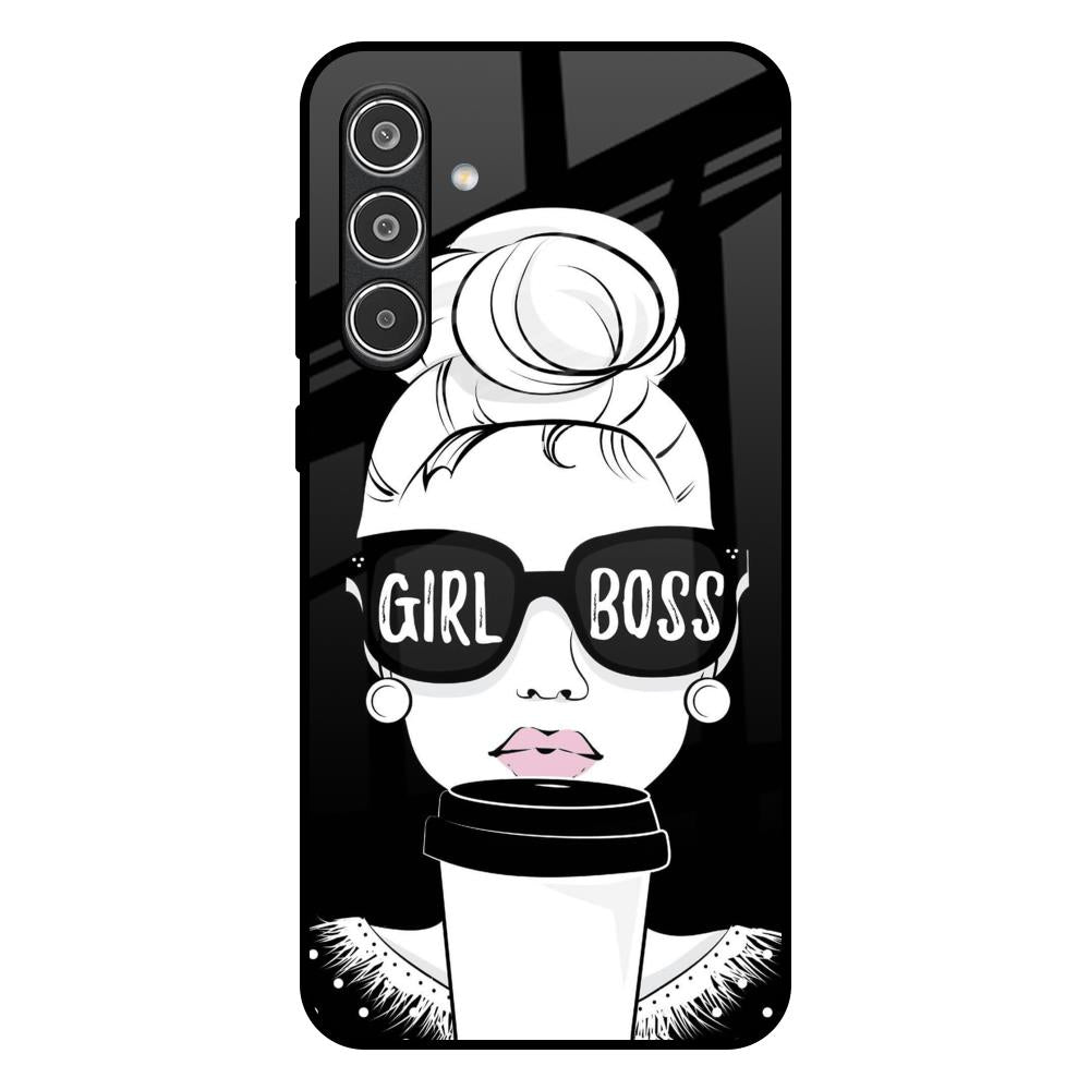 Girl Boss Samsung Galaxy A56 5G Glass Back Cover Online