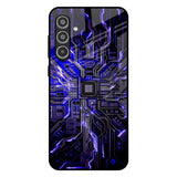 Techno Color Pattern Samsung Galaxy A56 5G Glass Back Cover Online
