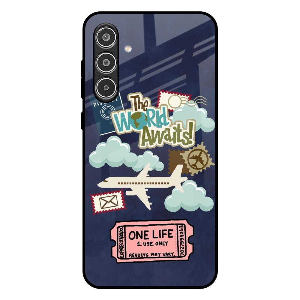 Tour The World Samsung Galaxy A56 5G Glass Back Cover Online