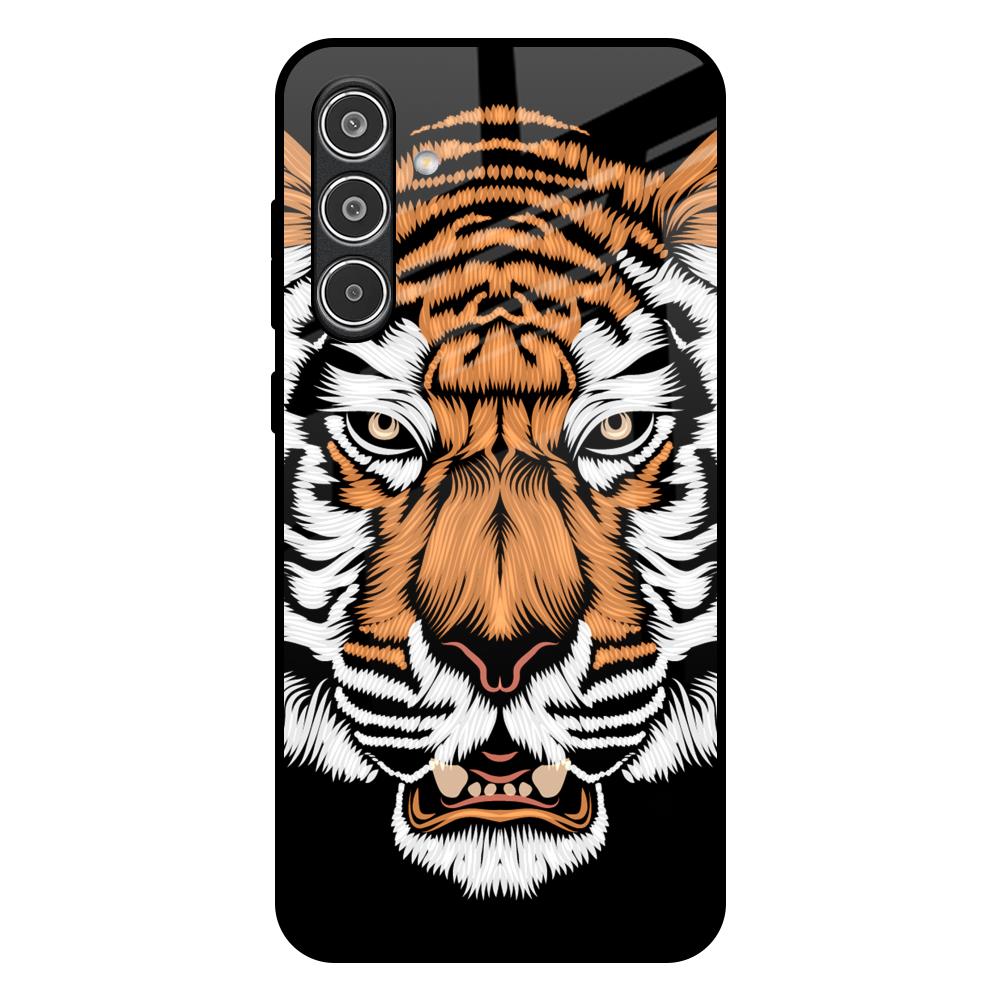 Angry Tiger Samsung Galaxy A56 5G Glass Back Cover Online