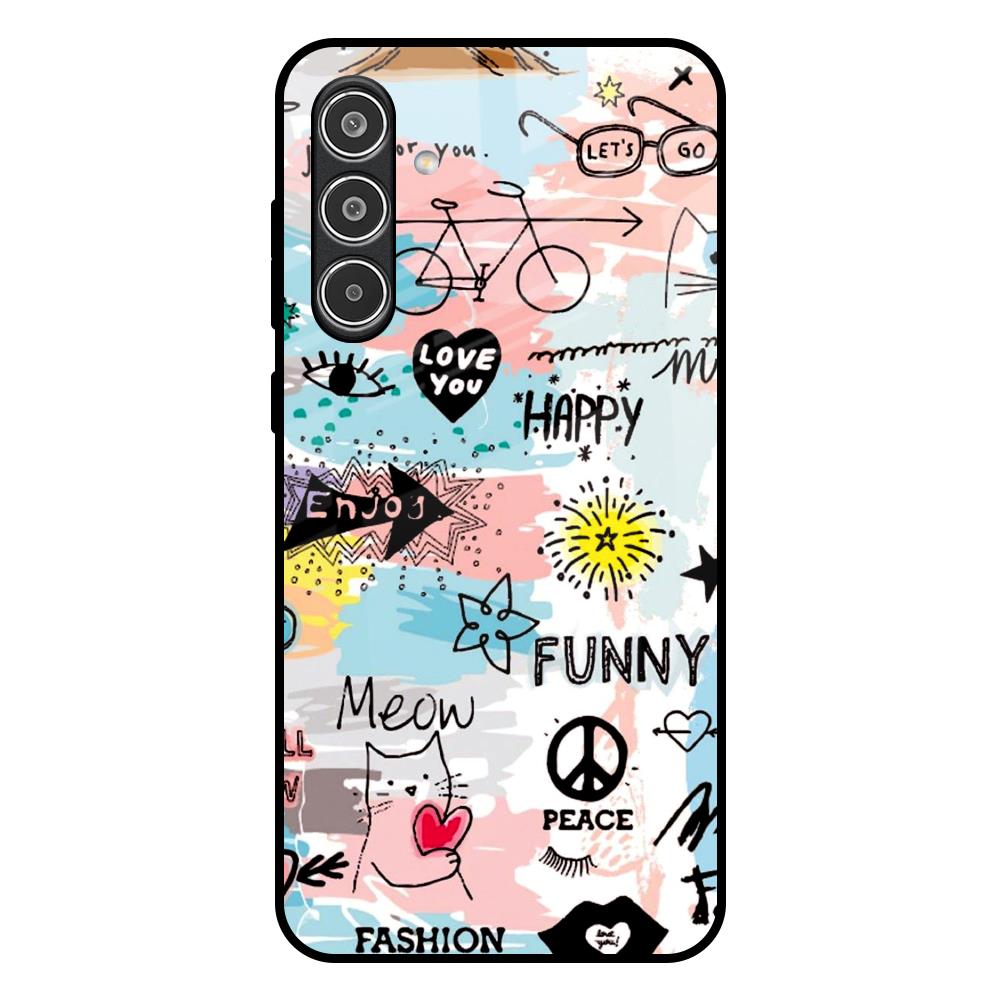 Just For You Samsung Galaxy A56 5G Glass Back Cover Online