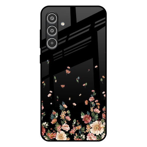 Floating Floral Print Samsung Galaxy A56 5G Glass Back Cover Online