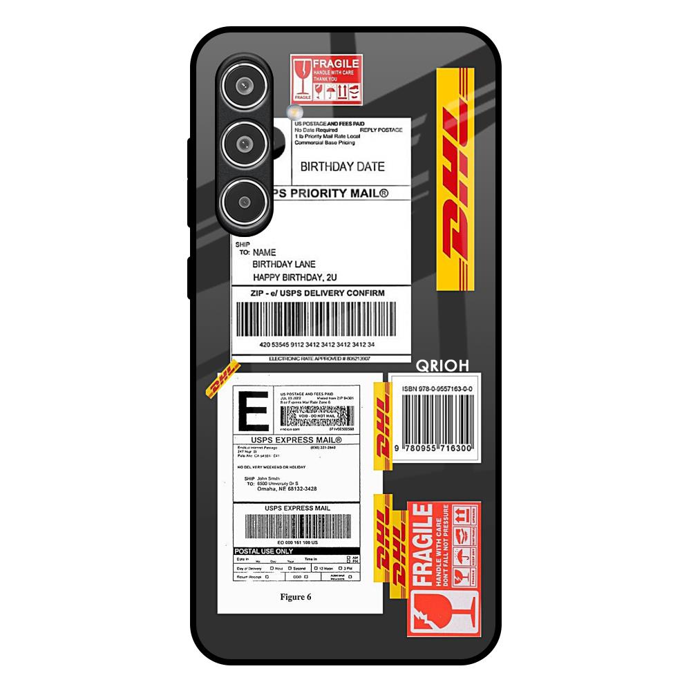 Cool Barcode Label Samsung Galaxy A56 5G Glass Back Cover Online