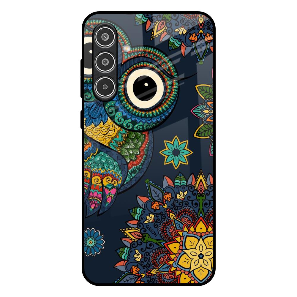 Owl Art Samsung Galaxy A56 5G Glass Back Cover Online