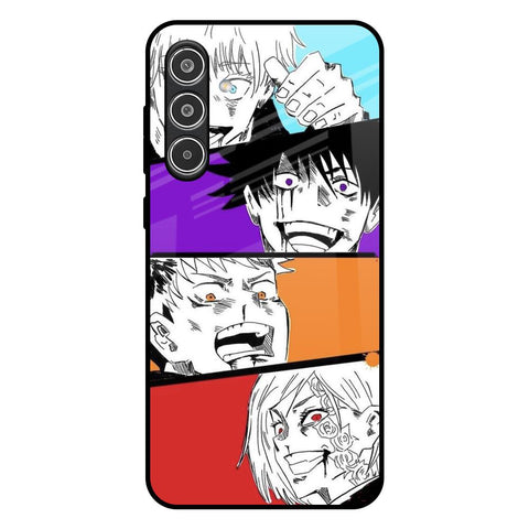 Anime Sketch Samsung Galaxy A56 5G Glass Back Cover Online
