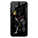 Luffy Line Art Samsung Galaxy A56 5G Glass Back Cover Online