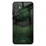 Green Leather Samsung Galaxy A56 5G Glass Back Cover Online