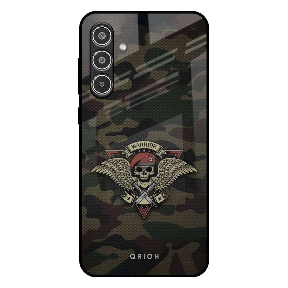 Army Warrior Samsung Galaxy A56 5G Glass Back Cover Online